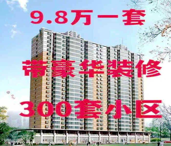 沙頭小產(chǎn)權(quán)網(wǎng)：東方公館3棟，9.8萬一套，帶豪華裝修